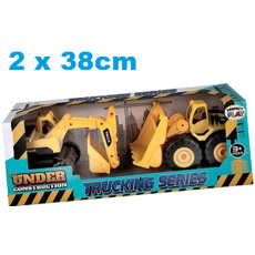 Construction Vehicles - 2 Piece Set